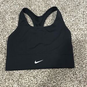 black nike sports bra (size small)